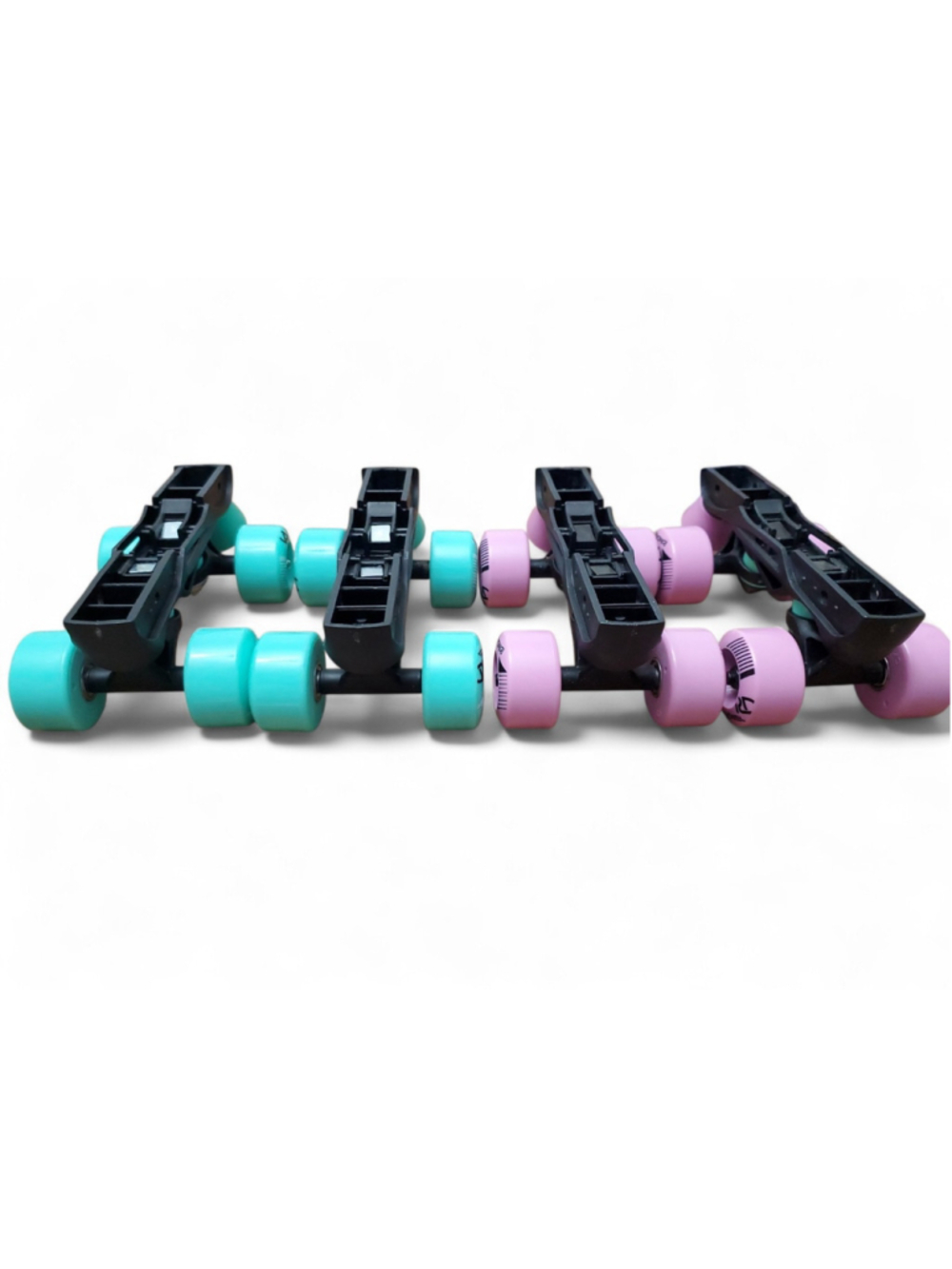 Roller Derby RD Replacement Quad Chassis Frames - Models TA249G TA249B Teal/Pink